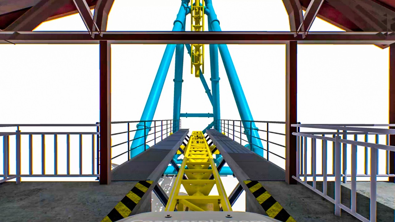 Vertical FX Launch Concept - NoLimits 2 Roller Coaster Simulator (2021 re-upload)