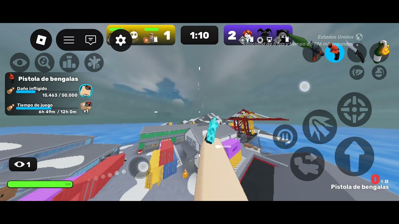 Jugando rankets en Rivals con mi primo