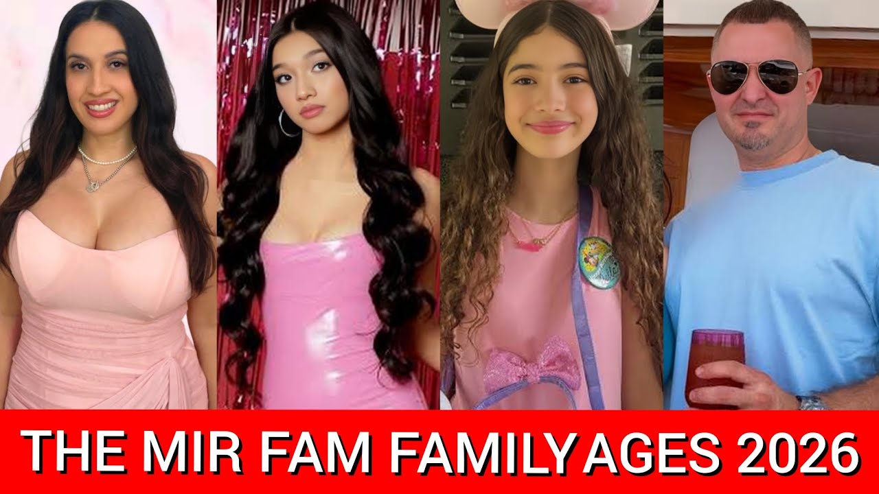 The Mir Fam Family Real Name And Ages 2026