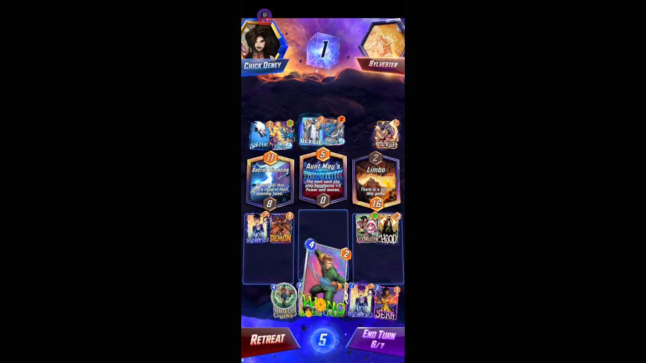 First time getting to Infinite on Marvel Snap No Commentary.