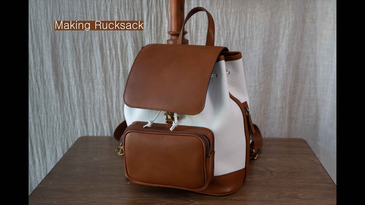 Making of Rucksack 백팩 만들기 pt 1 (ENG Sub) 4K