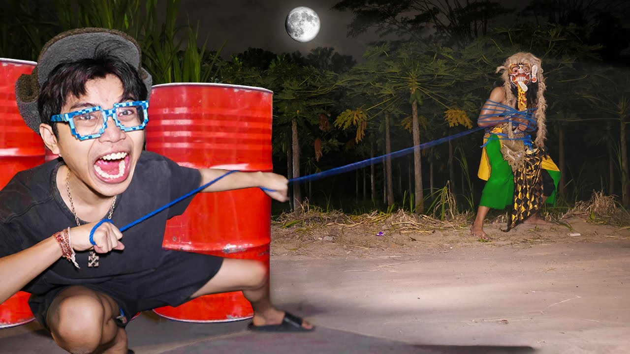 BIKIN JANTUNGAN! KITA BERHASIL TANGKAP LEAK TEPAT JAM 12 MALAM! DIA SAMPAI NGAMUK DI IKAT!!!