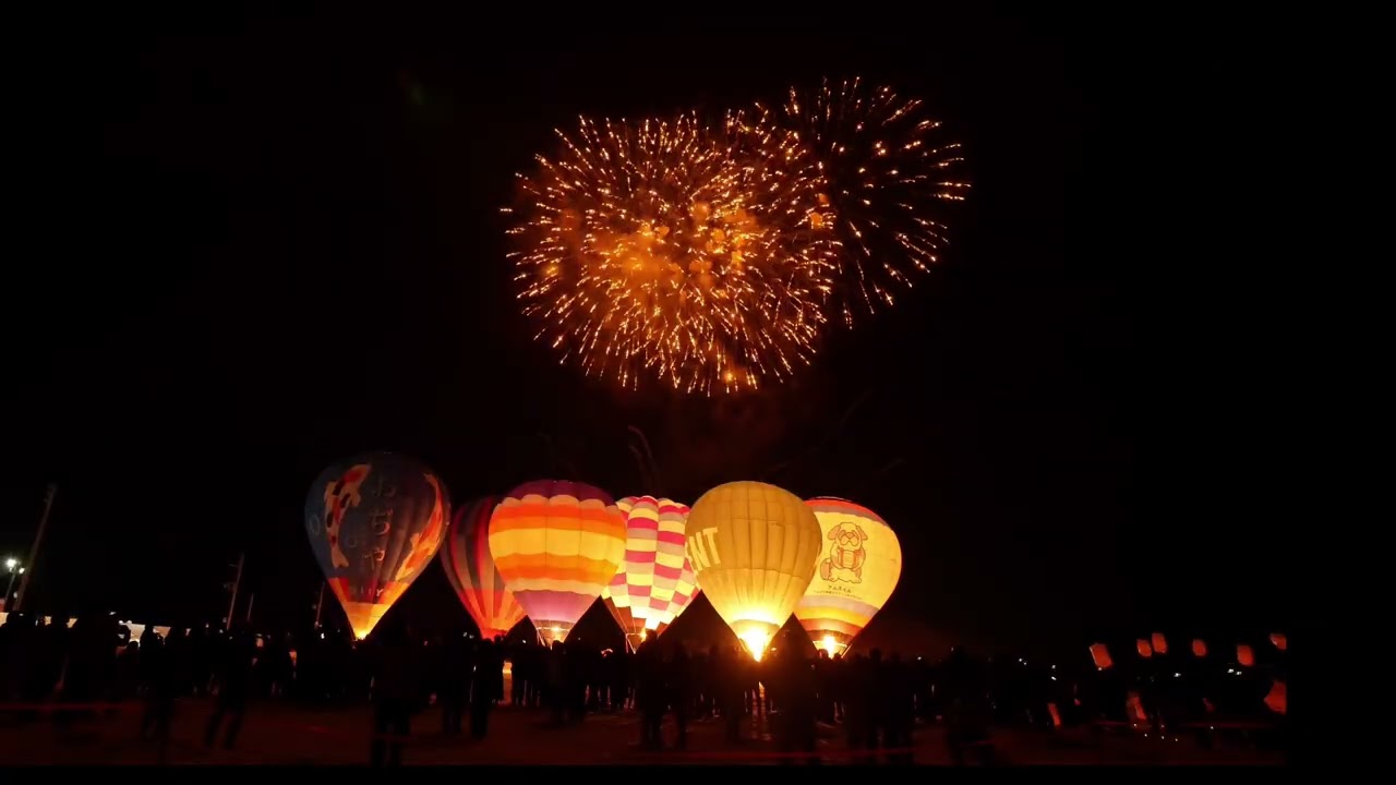 2026 おぢや風船一揆グローバルーンフェスティバル #fireworks  #花火 #小千谷風船一揆 #片貝煙火工業