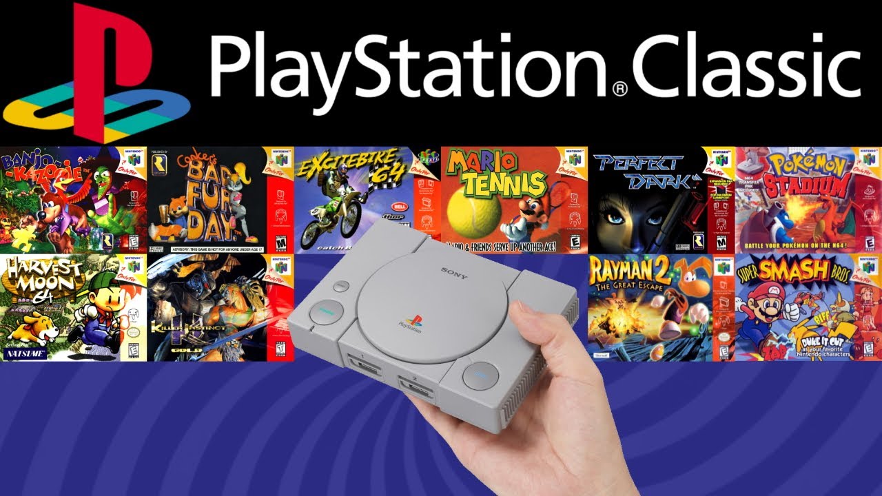 N64 games IMPROVED: GlupeN64 core, PlayStation Classic, RetroArch | HOW TO