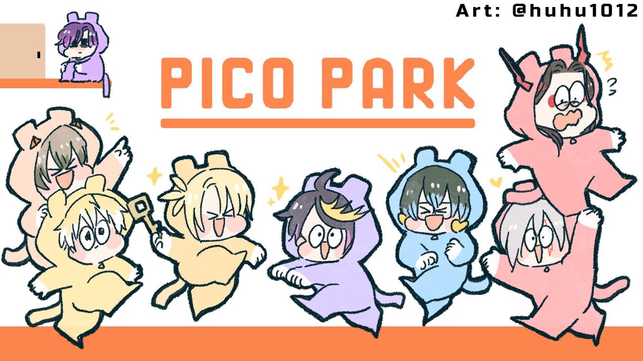 Can LuxNoc Survive The Chaos of Pico Park? 【NIJISANJI EN | Fulgur Ovid】