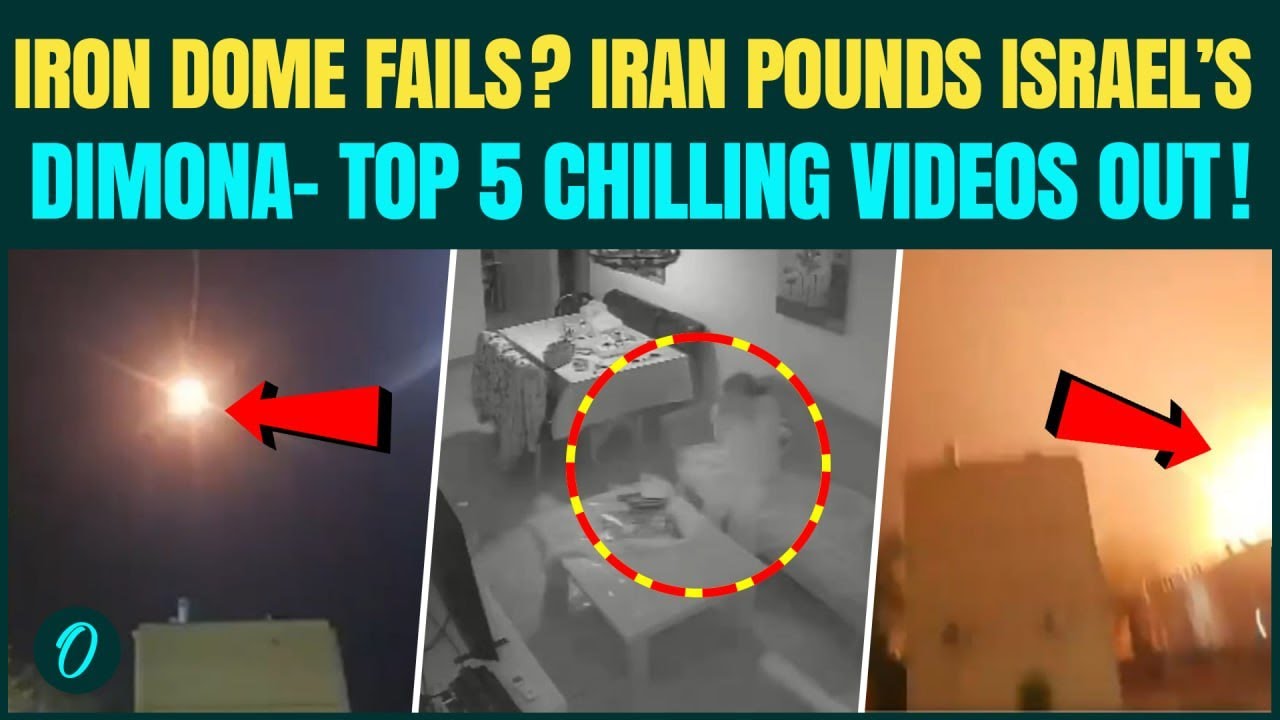 Iran&rsquo;s BIGGEST ATTACK in Israel UNSEEN VIDEO: Iran&rsquo;s Missiles POUND Dimona; Iron Dome SHATTERED?