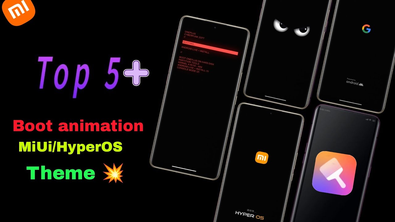 Top 5 Best Boot Animation Themes for Redmi & Poco (2026) 🚀 No Root!