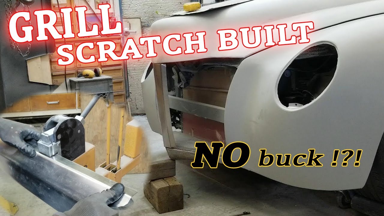 HOW TO Build a Custom Hot Rod Grill from Scratch - Ep.72 | 1940 Ford Inspired Hardtop Coupe