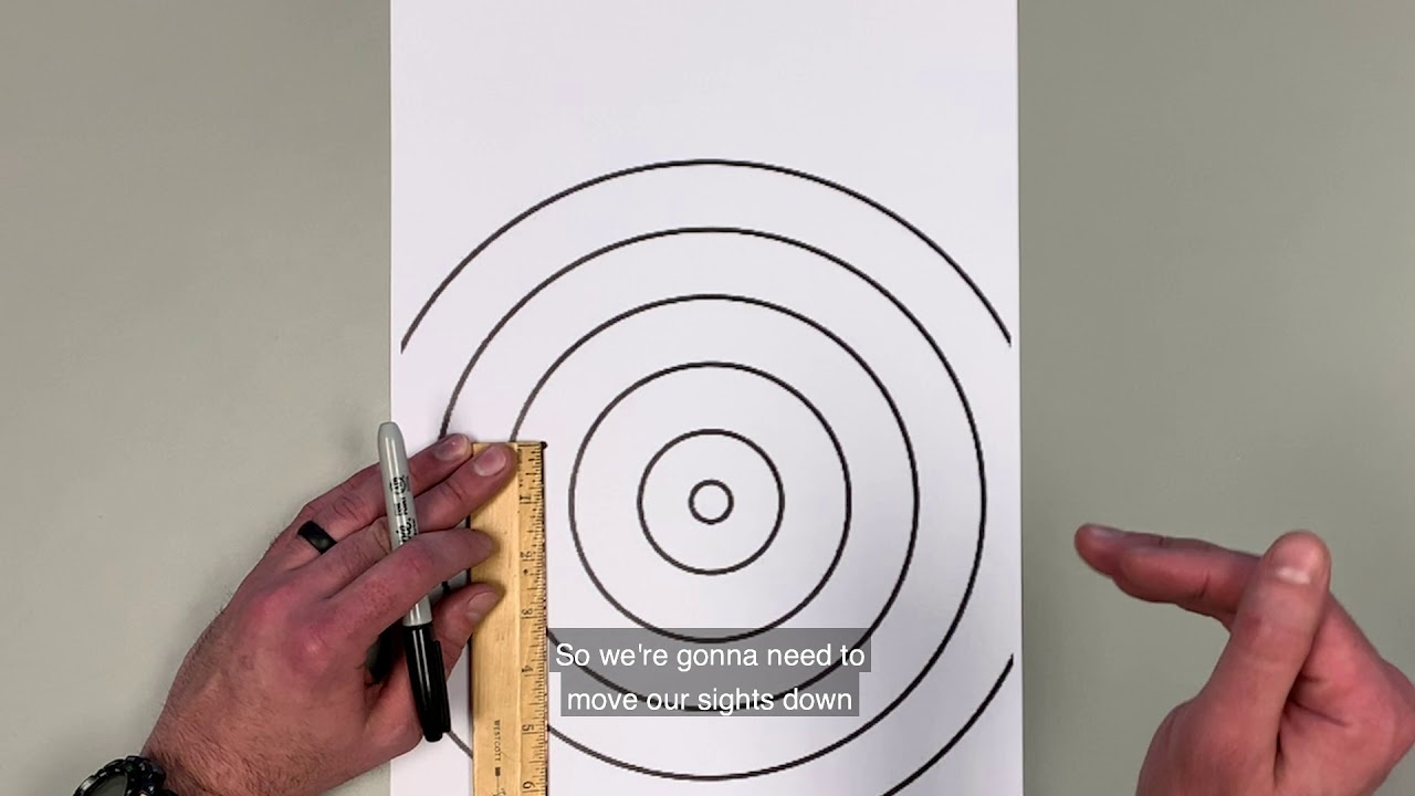 How to Adjust the Rear Sight of a Gold Cup Trophy