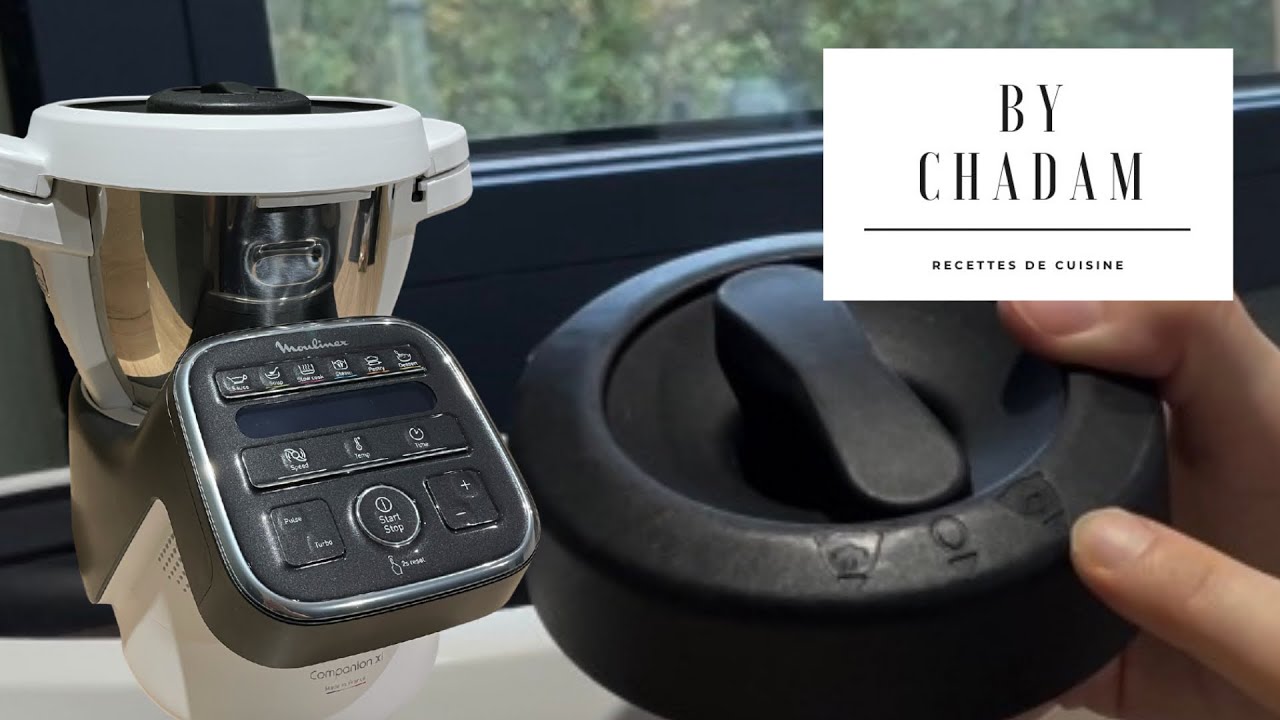 Positions du bouchon Companion de moulinex