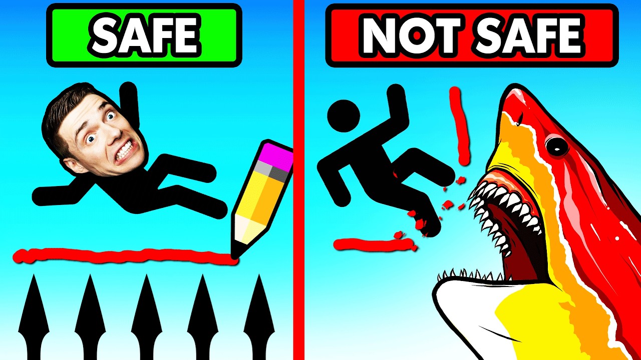 Saving STICKMAN LIVES (Dangerous)