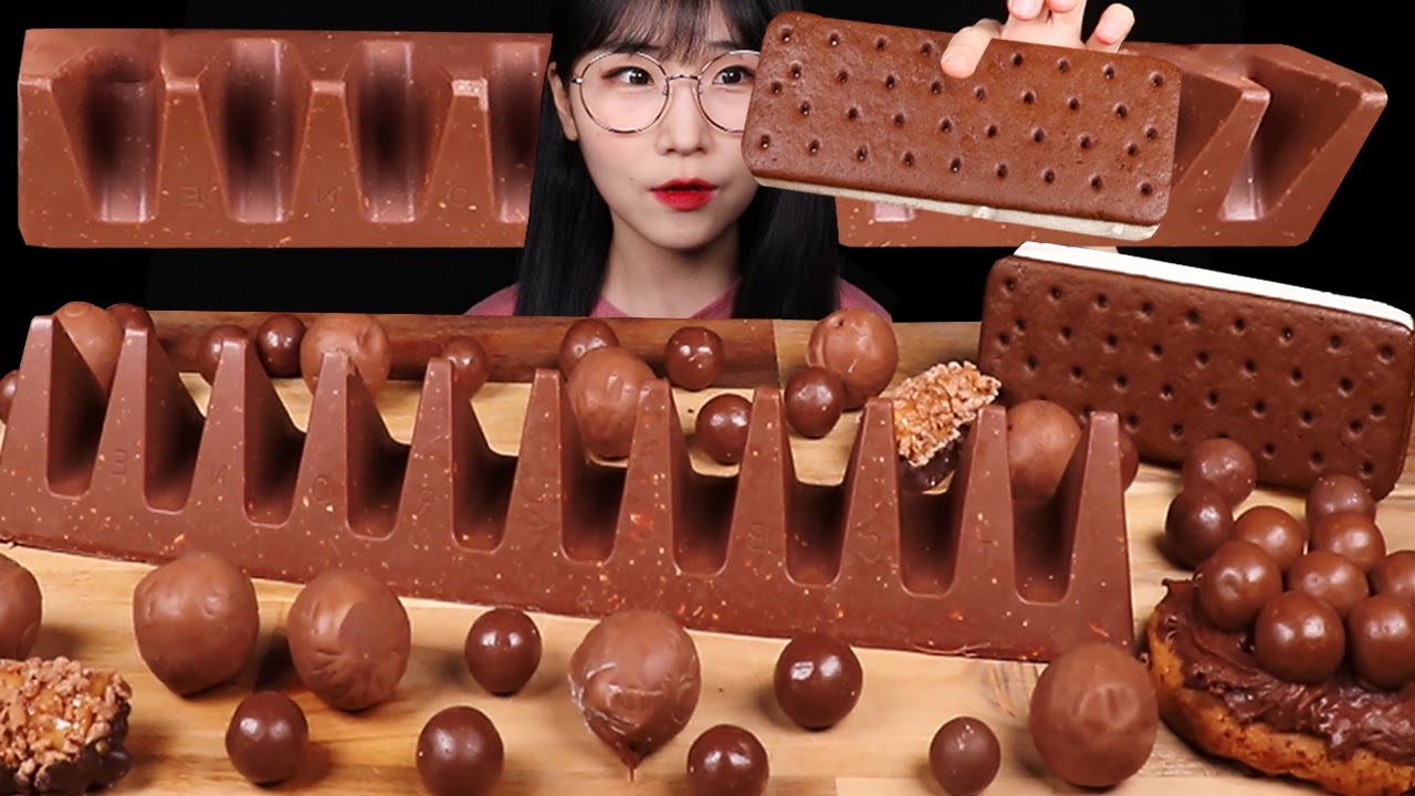 팔뚝만한 토블론 초콜릿!🍫 초코 아이스크림 밀크 초콜릿 먹방 GIANT TOBLBRONE CHOCOLATE ICE CREAM ASMR MUKBANG EATING SOUNDS
