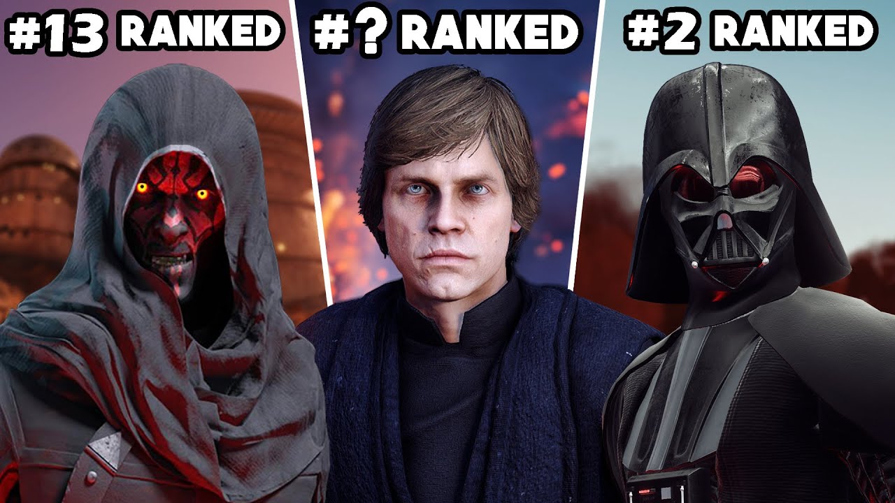 Battlefront 2 - Ranking ALL 22 HEROES & VILLAINS from WORST to BEST (FINAL RANK)