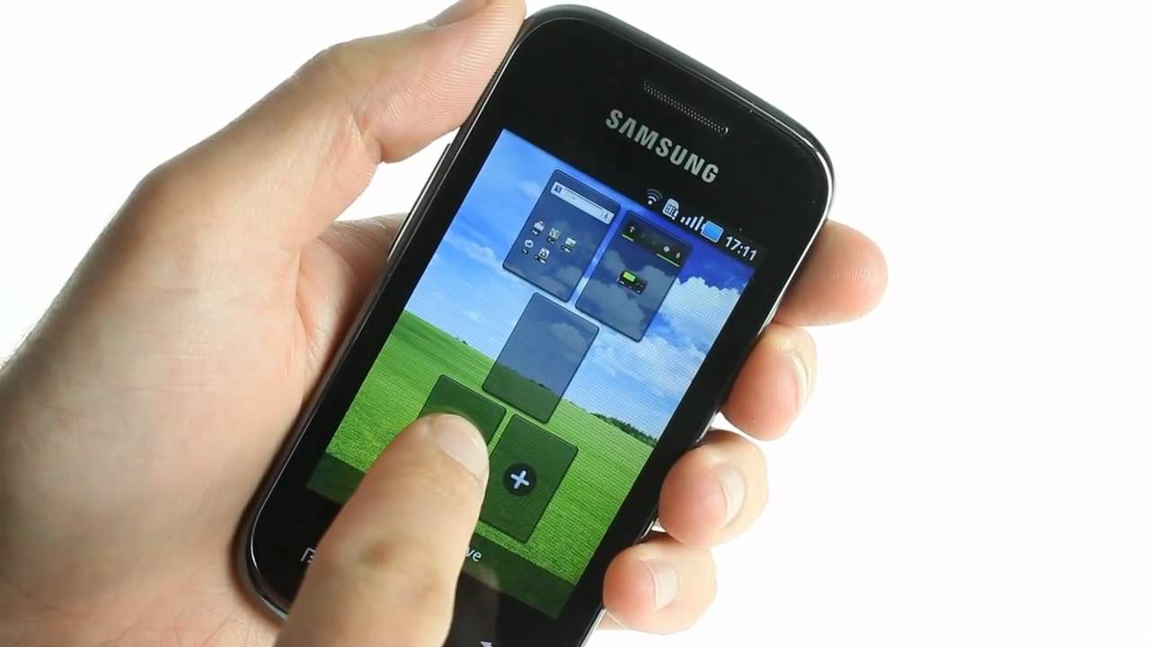 Samsung S5660 Galaxy Gio UI demo