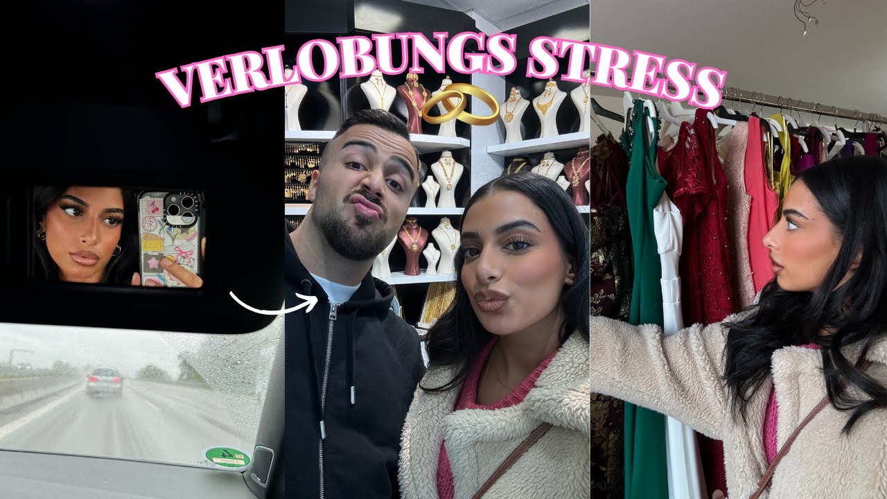 VERLOBUNGS VORBEREITUNGEN (GOLD & KLEIDER) & INFLUENCER EVENT VLOG | Sara & Dolunay