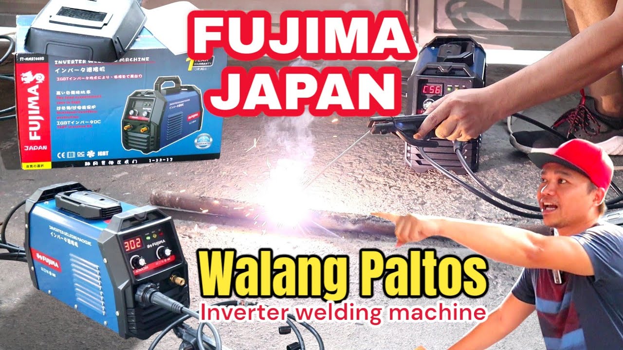 Fujima Japan IGBT Inverter Welding Machine Testing/Review | Dapat bang Bilin?