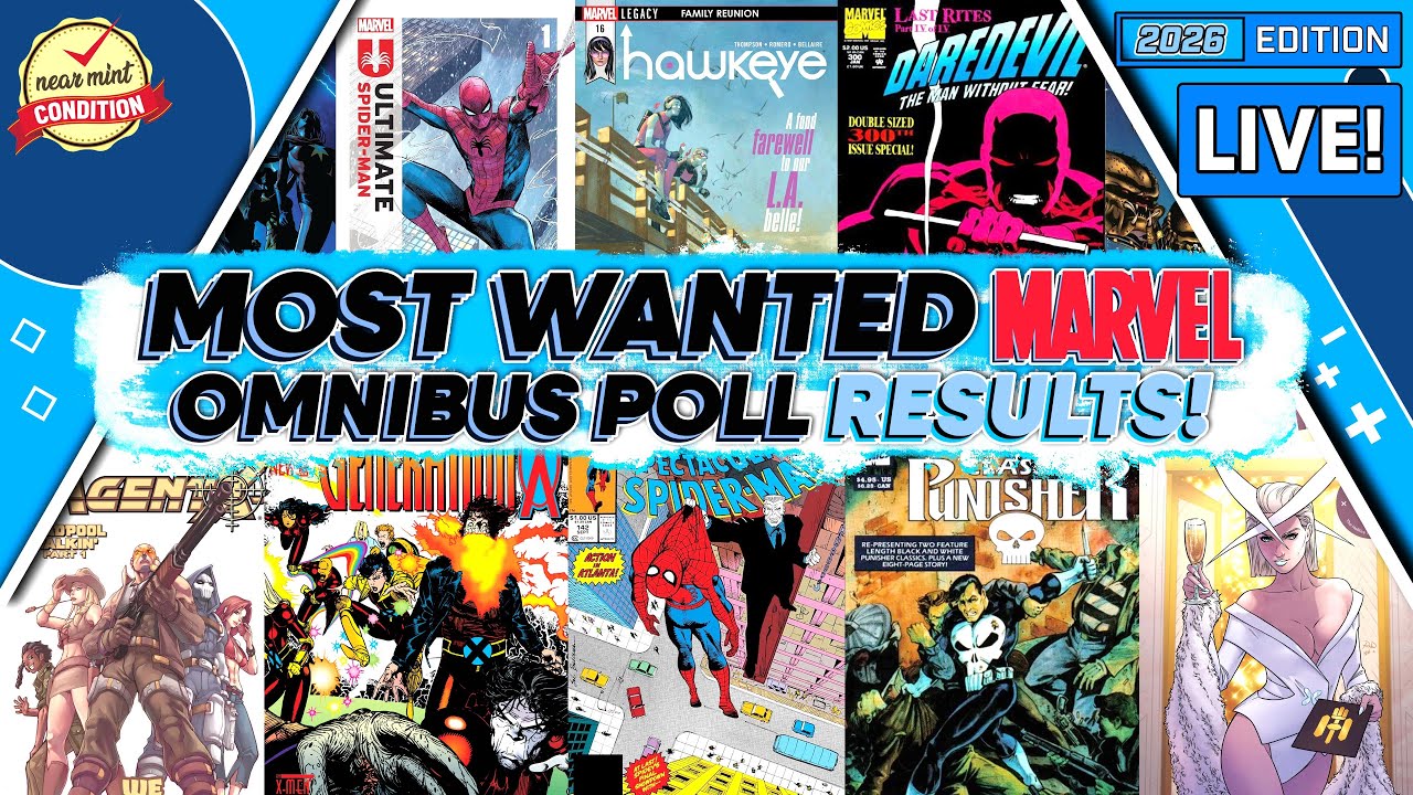 Your TOP 60 Most Wanted Marvel Omnibus! 2026 Edition! X-men Omnibus | Spider-man Omnibus |