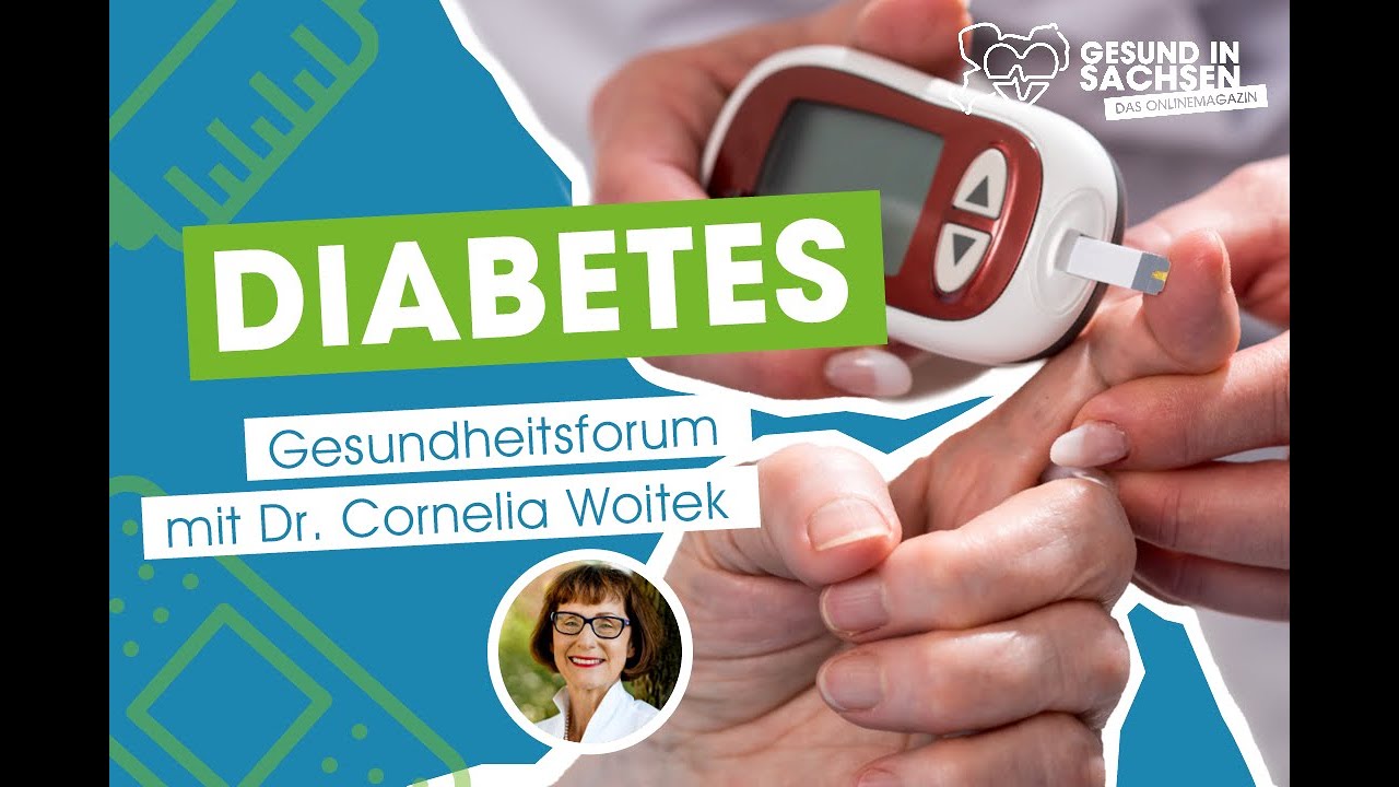 Diabetes: Vortrag von Dr. Cornelia Woitek (Gesundheitsforum)