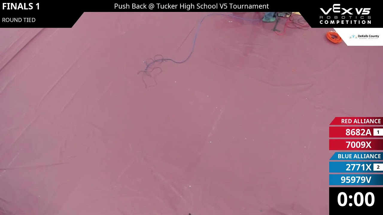 Tucker VEX Robotics Competition VRC Push Back Qualifier 2025