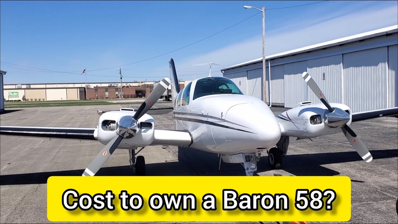 Стоимость владения Beechcraft 58 Baron!!!