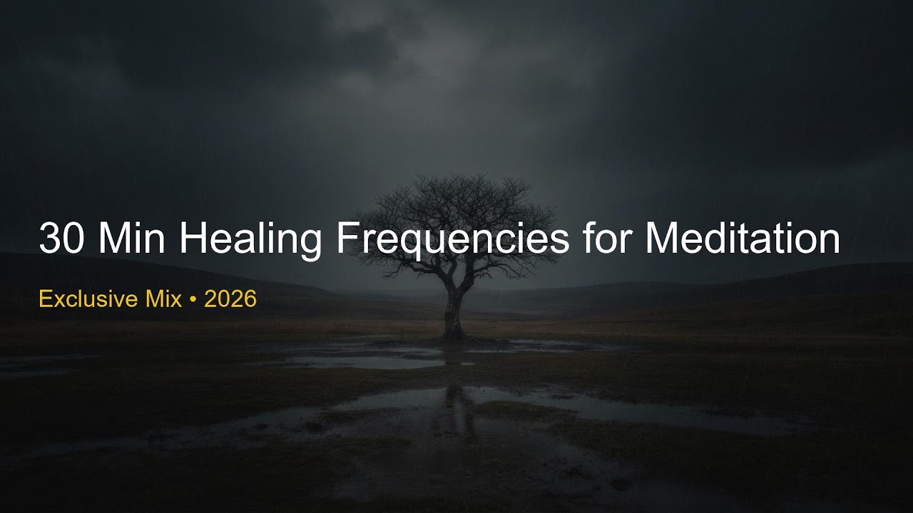 30 Min Healing Frequencies for Meditation