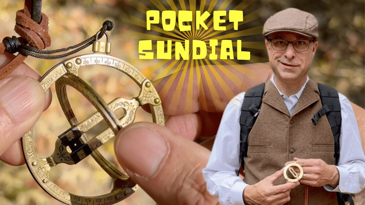 Telling Time with a Pocket Sundial! #StanleyLondon #CampingGear #Time #clock  #HikingInNature