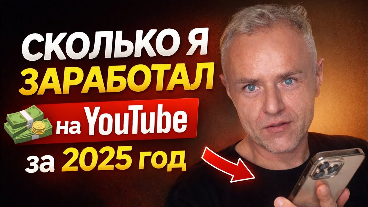 Я ПОКАЗЫВАЮ ВСЁ: доход с YouTube за 2025, просмотры и вся правда про видео. 