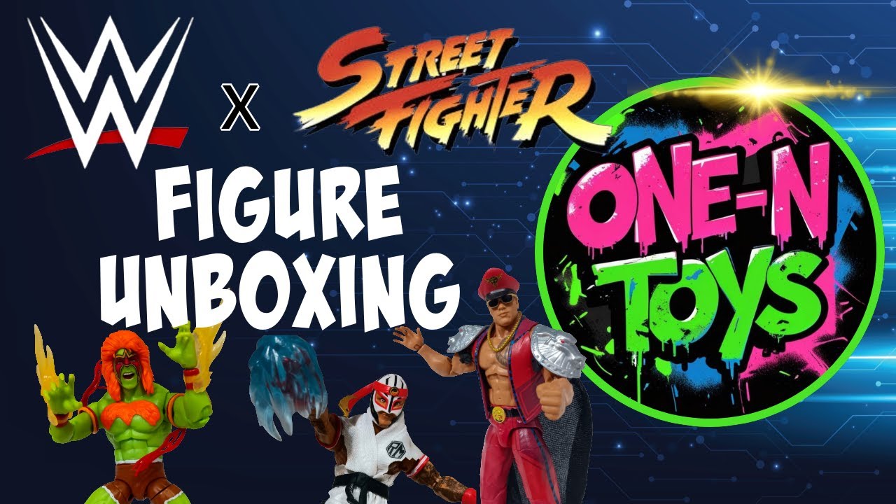 Not Impressed with my WWE x Street Fighter Figures