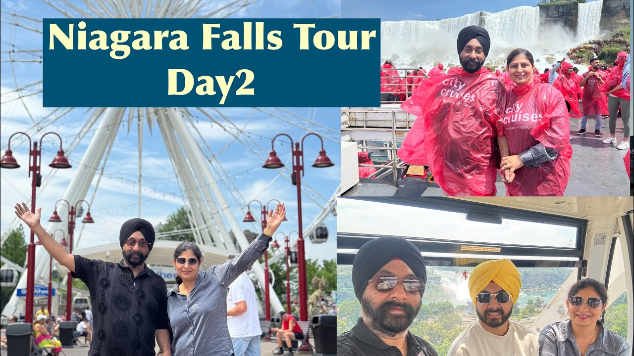 Niagara Falls Tour Day2 | Tour Diaries | New Vlogs 2025 #desitravelers #desi #travelguide #vlog 