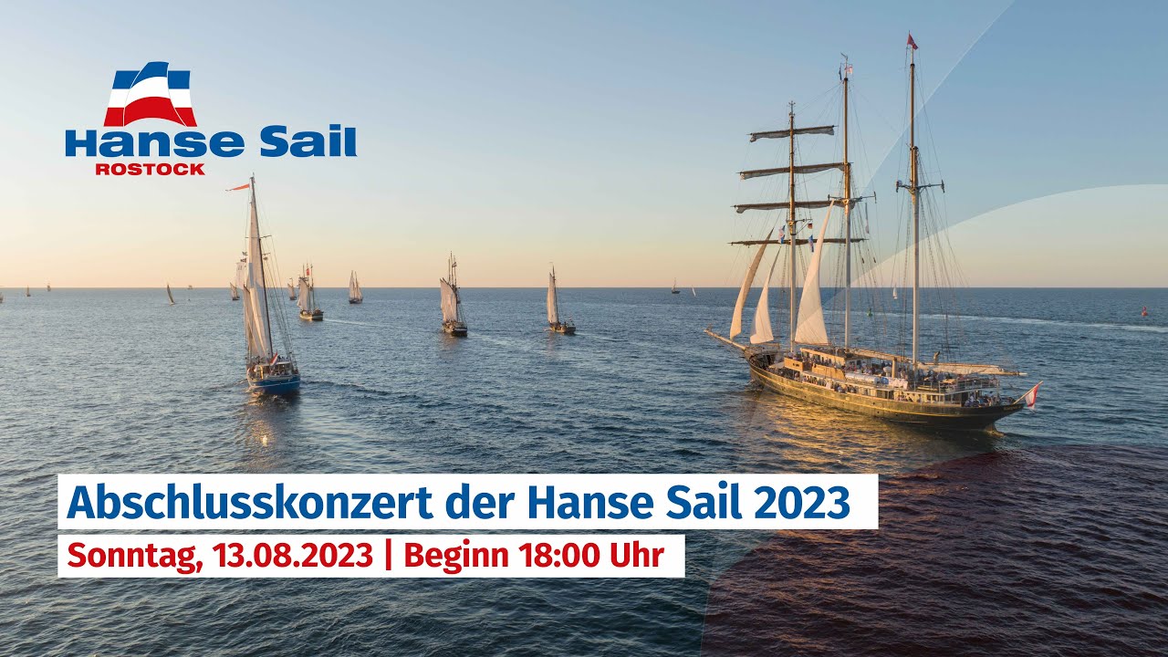 Abschlusskonzert der Hanse Sail 2023