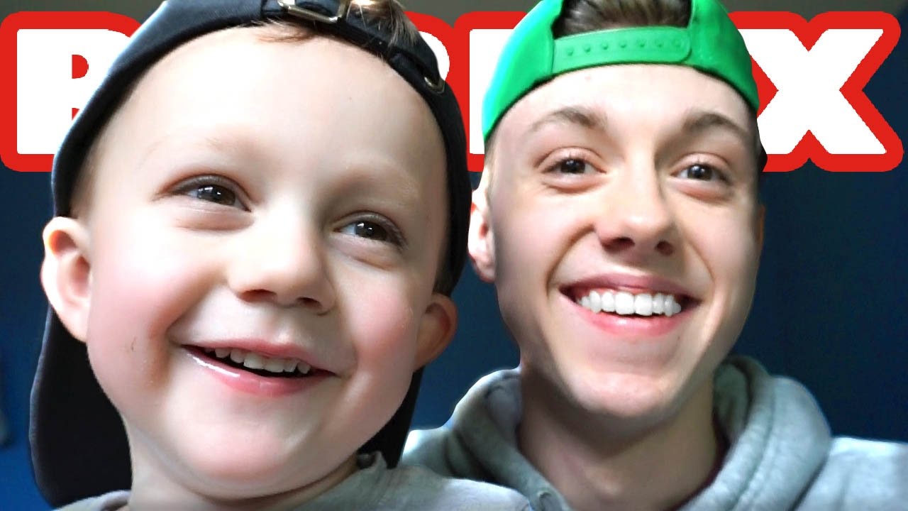 PLAYING ROBLOX WITH MY NEPHEW!