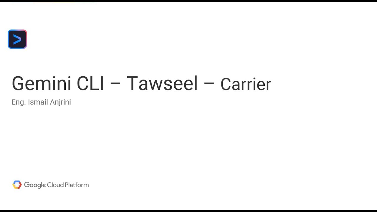 020 - Gemini CLI - Carrier