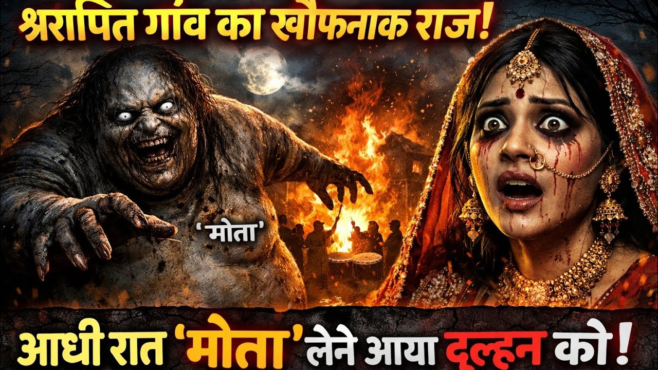 इस गांव में नई दुल्हन का आना मना है 😱 | मोता का नाच | Horror Story Hindi