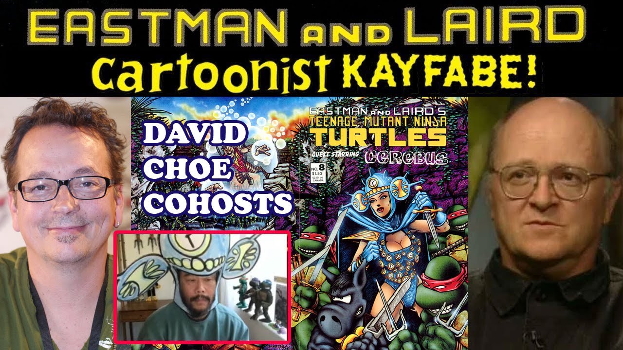 Exclusive! Eastman and Laird Commentary on Their Most Popular Issue of TMNT. David Choe Cohosts!