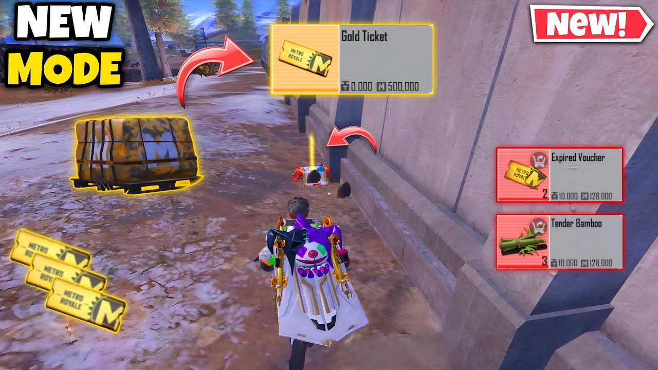 Metro Royale I Found Yellow Tickets in New Mode First Day | PUBG METRO ROYALE CHAPTER 24
