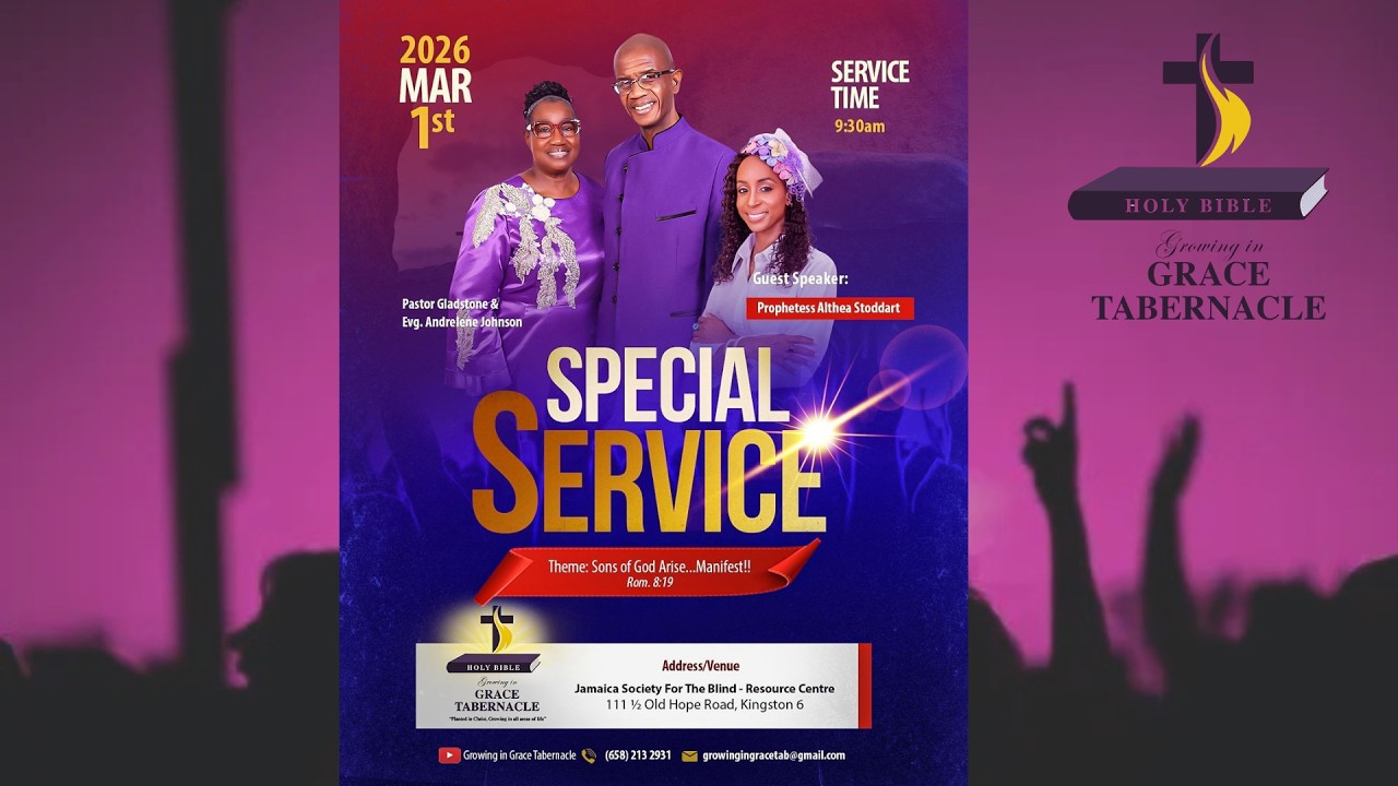 Pastor Gladstone | Prophetess Althea Stoddart | Special Service