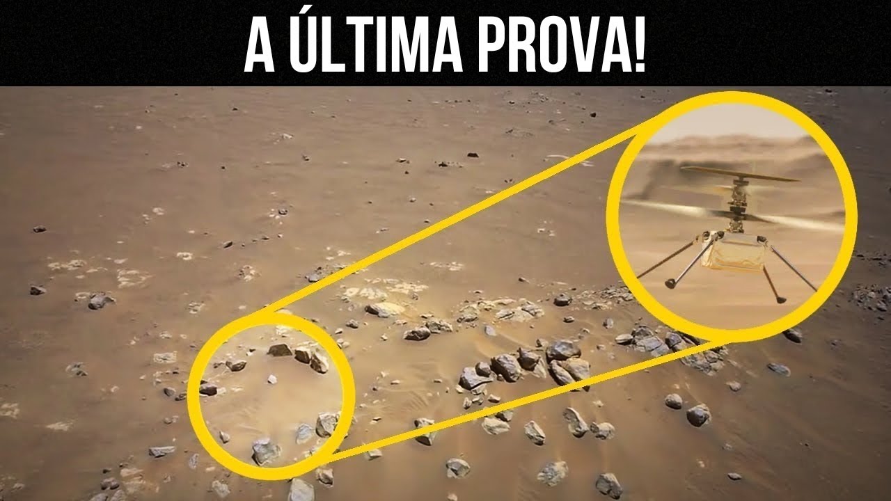 Helicóptero Ingenuity faz descoberta incrível em Marte!