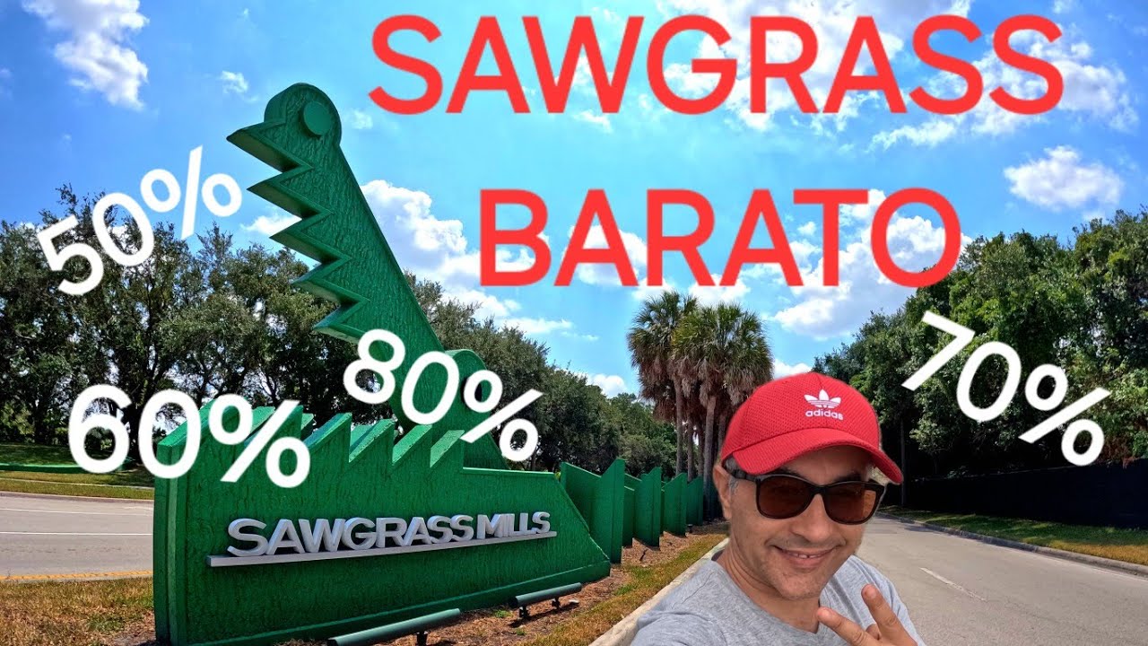 SAWGRASS MILLS el mas BARATO de la FLORIDA!!