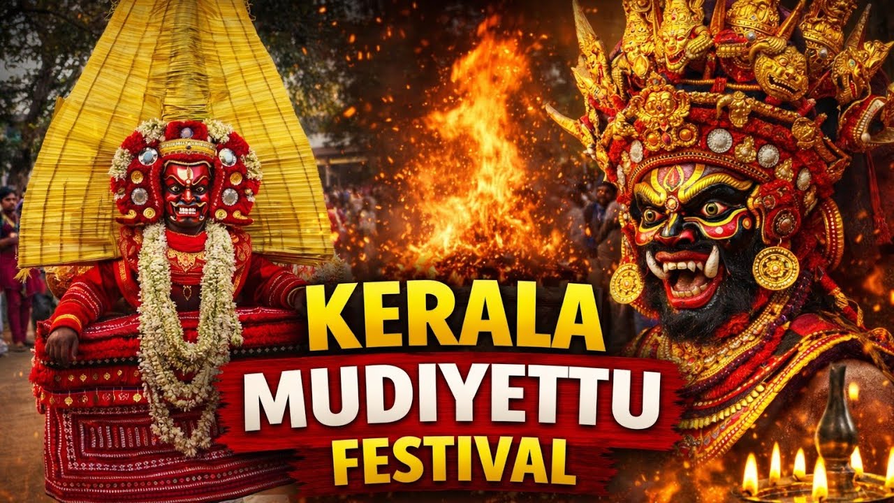 Mudiyett Thira Performance 🔥 | Kerala’s Ancient Ritual Art