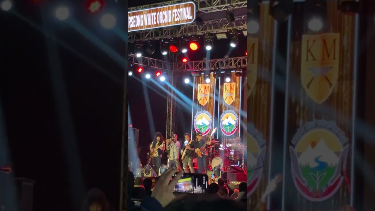 MANTRA BAND / pari Gawai ma/ live show in kurseong white orchid festival #mantraband #mantra #love
