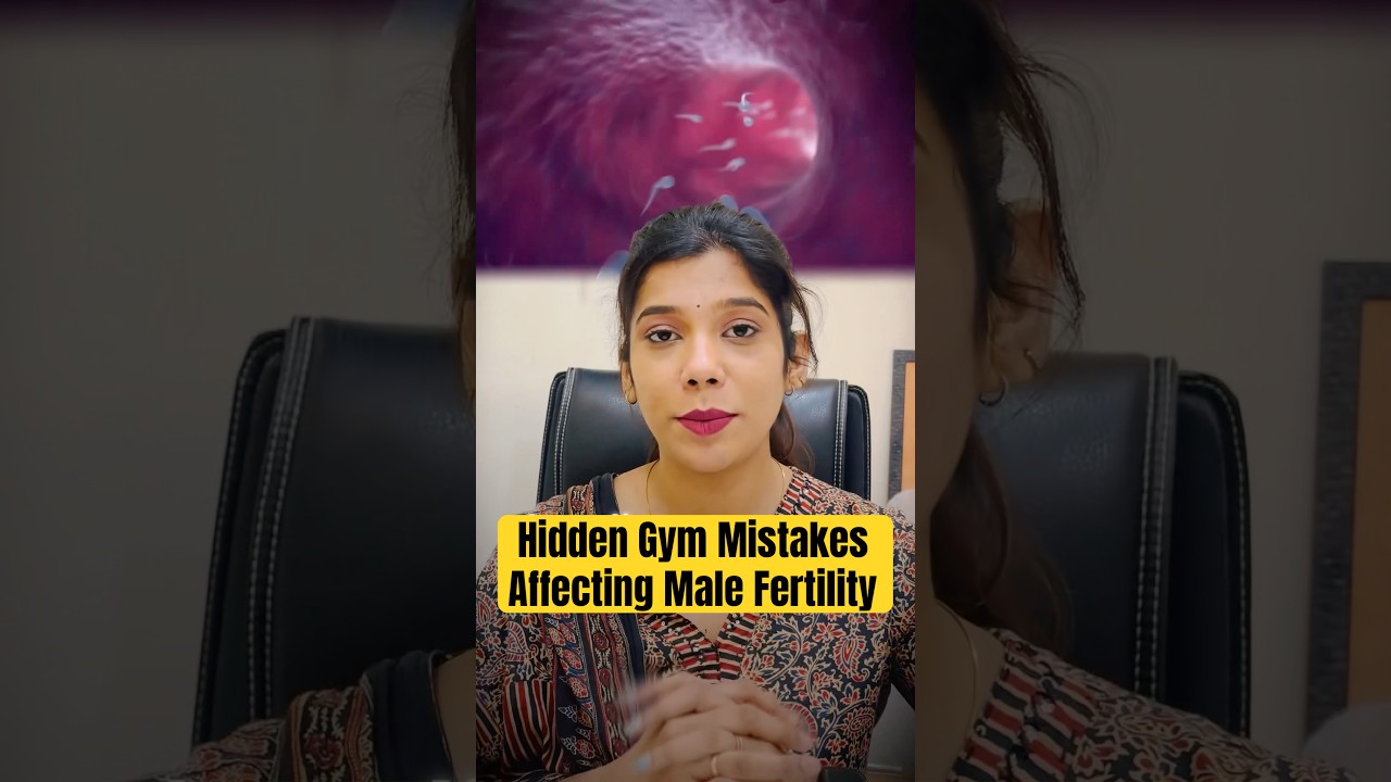 Gym habits that affects men sperm health🤯 