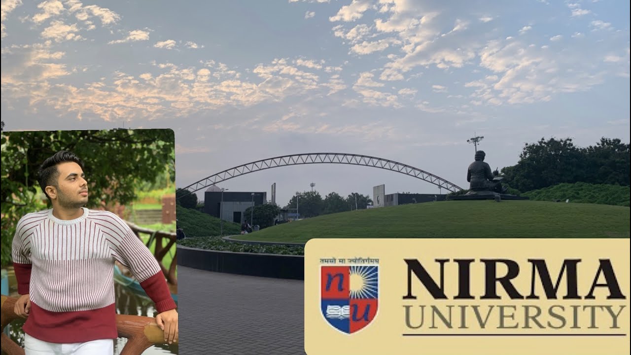 nirma university ahmedabad campus tour /vlog 4 /jeel mangroliya