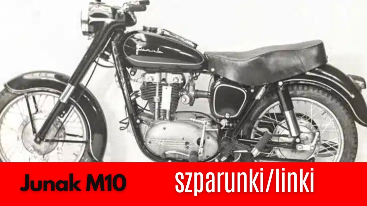Junak M10 Oryginał, szparunki, prowadzenie linek.
