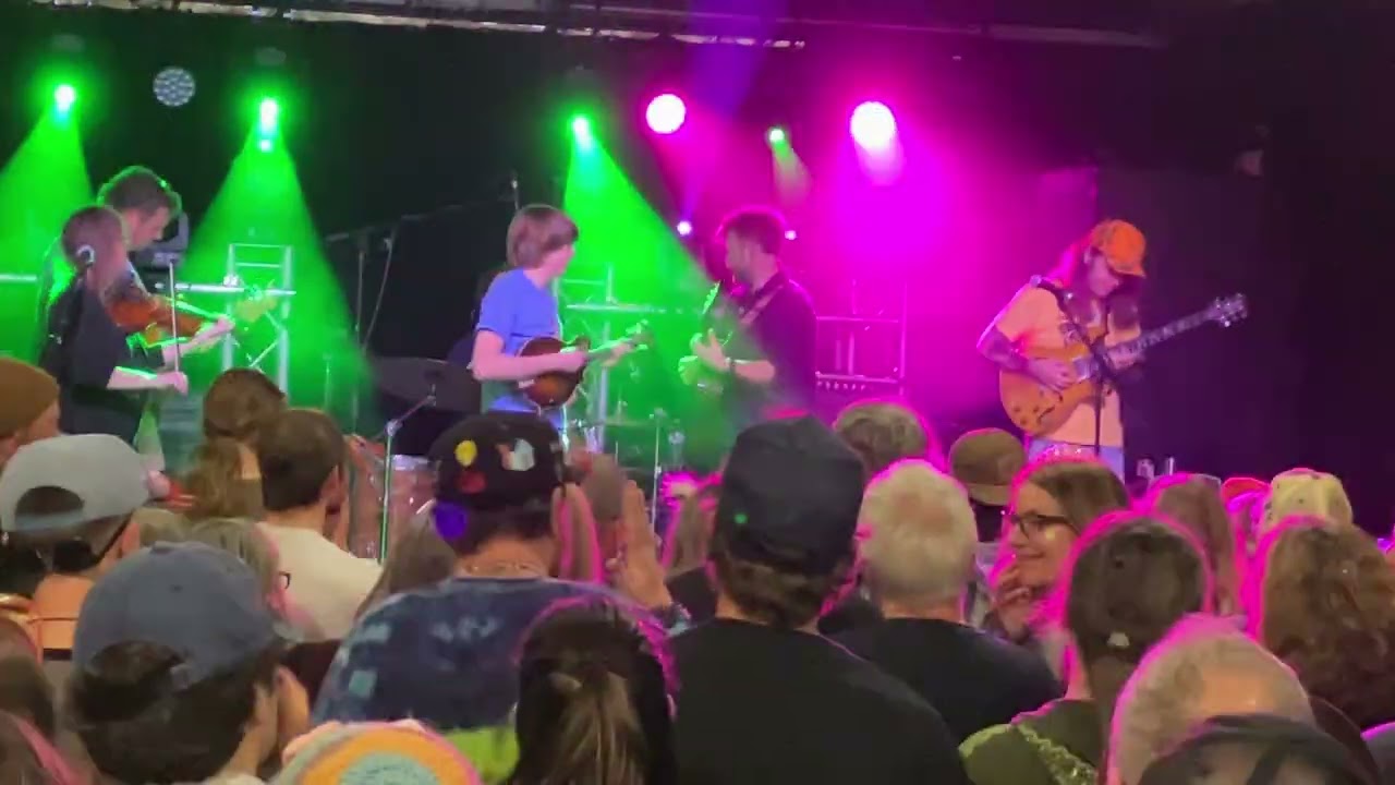 Billy Strings sits in w/ Jon Stickley at Ice Bridges festival