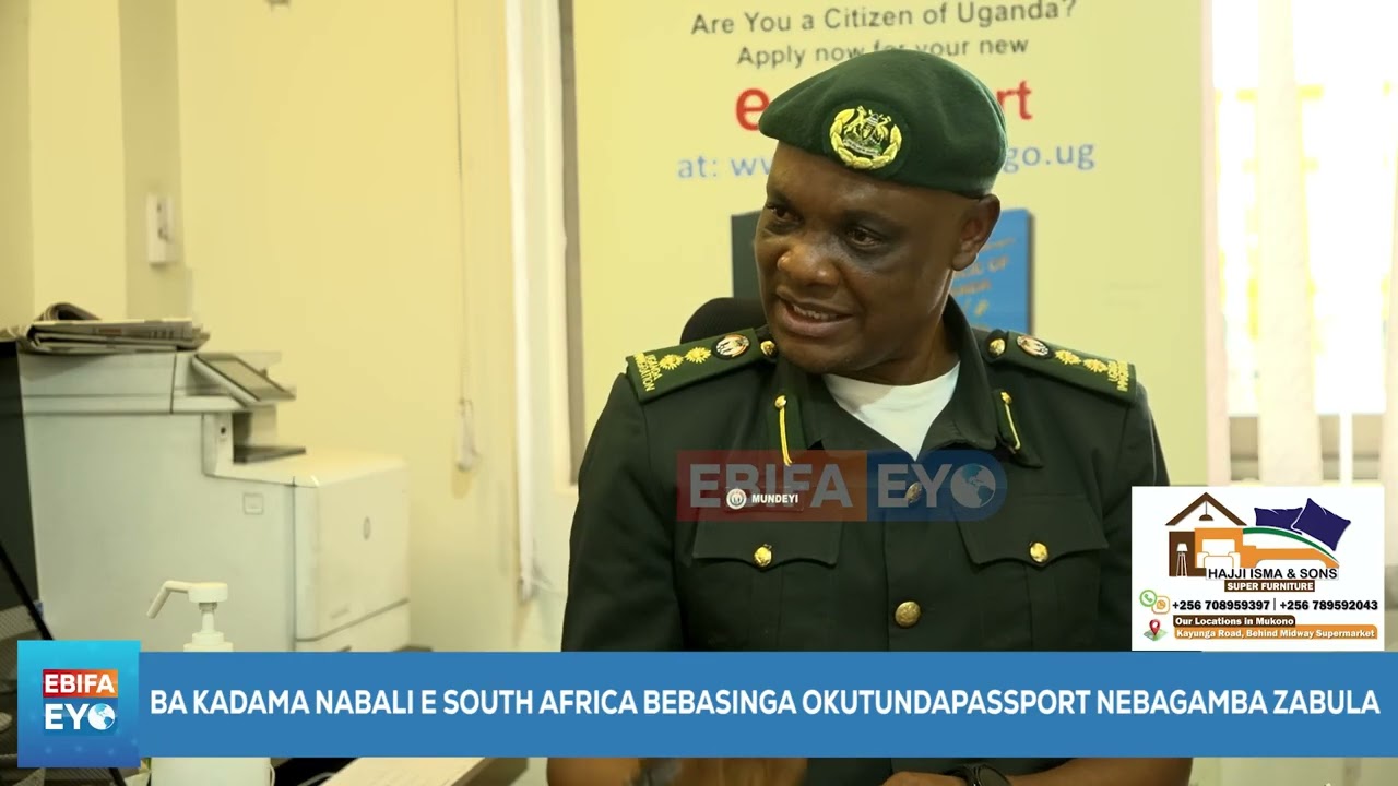 OMUKAZI AFEZE BANNAUGANDA OBUWUMBI BWA SSENTE OKUBAFUNIRA PASSPORT NE VISA. ABAWADDE BICUPULI