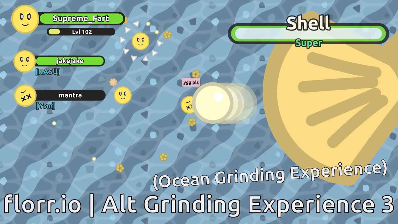 florr.io | AGE 3 (Ocean Grinding Experience)