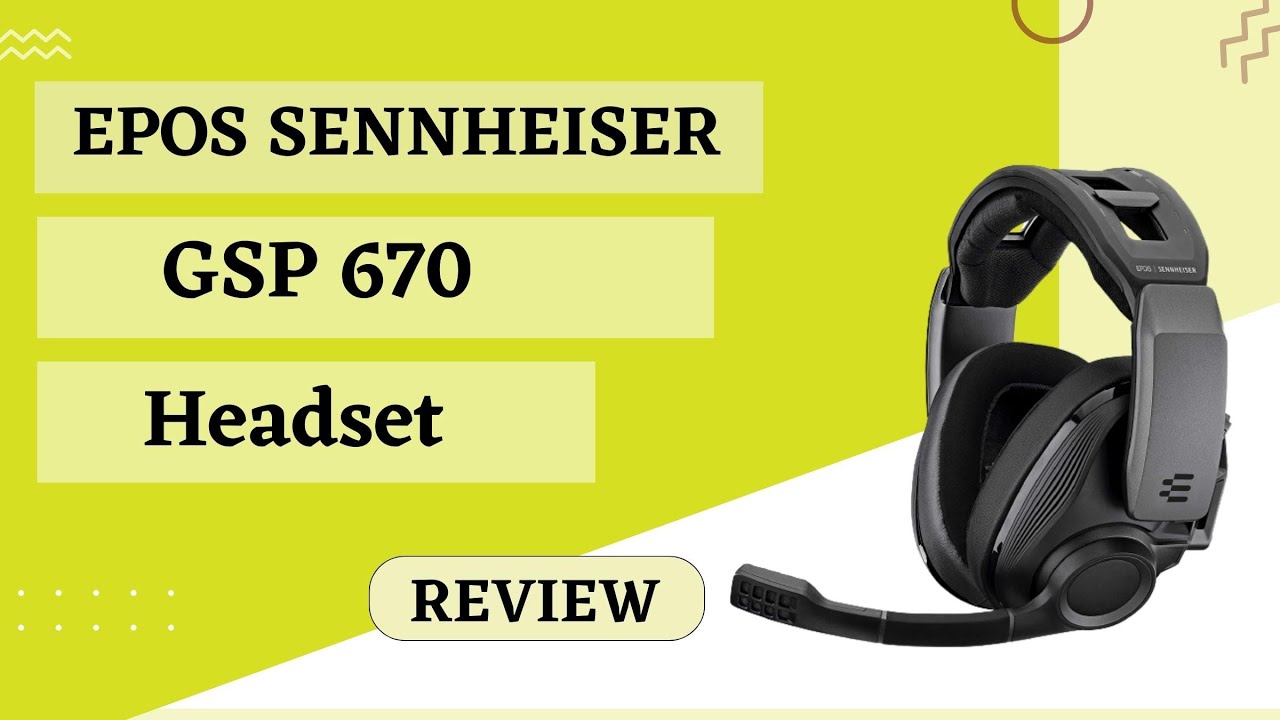 EPOS Sennheiser GSP 670 Gaming Headset  Review | The Best Wireless Headset Yet | HealNoise