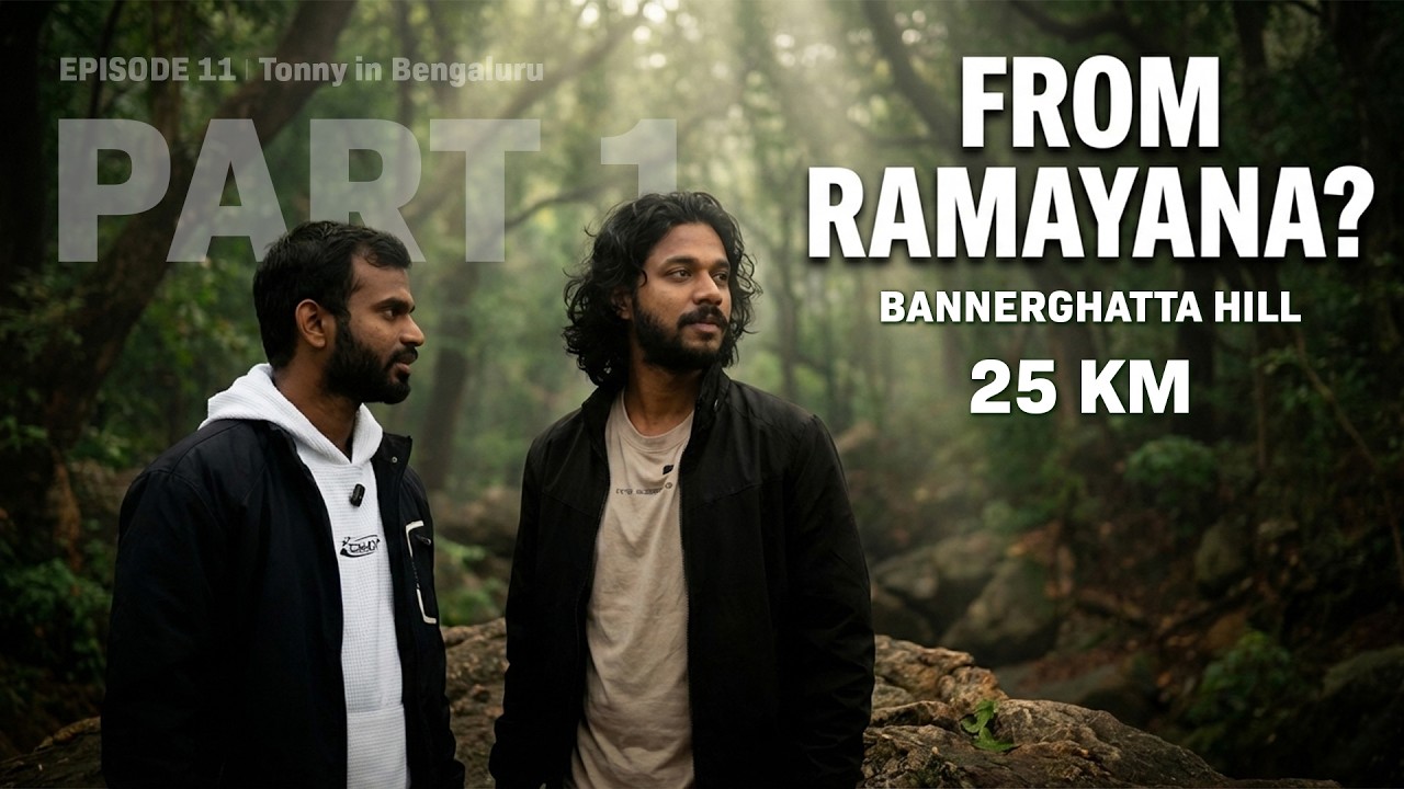 Exploring Bannerghatta Hill & Dandakaranya Forest 🌿 | Tonny in Bengaluru 🇮🇳 EP11