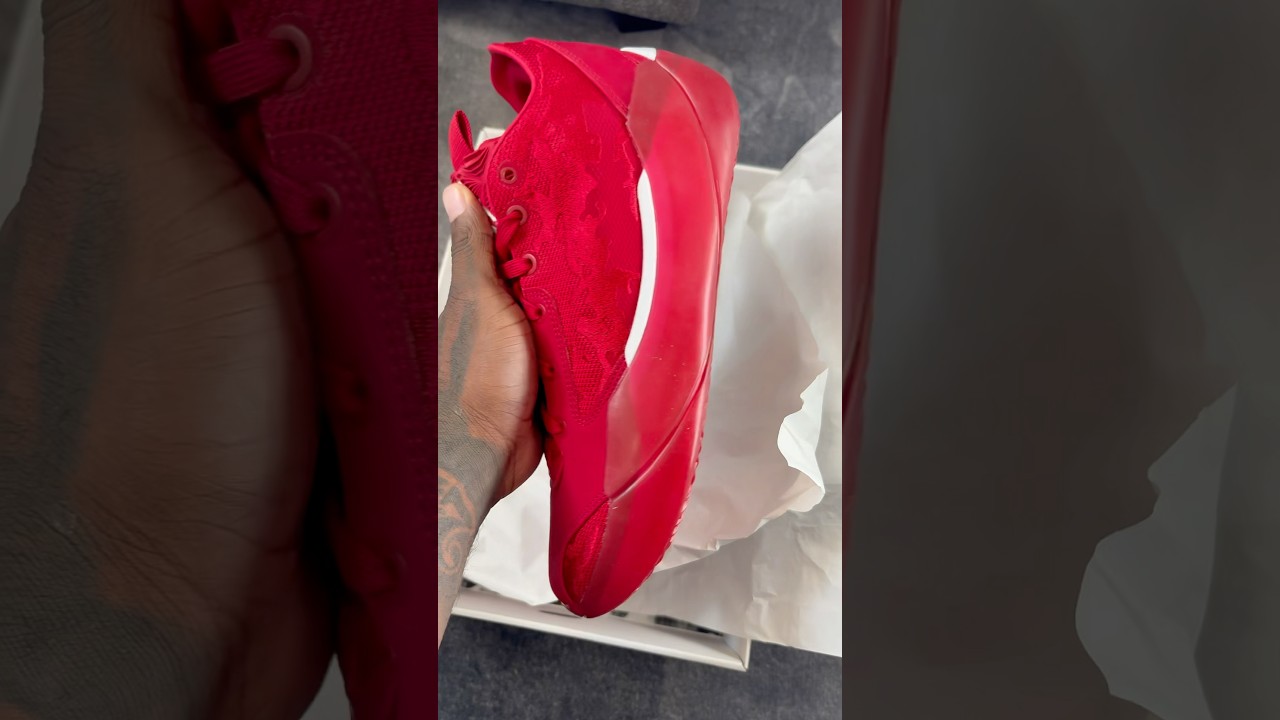 JORDAN 39 RED UNBOXING