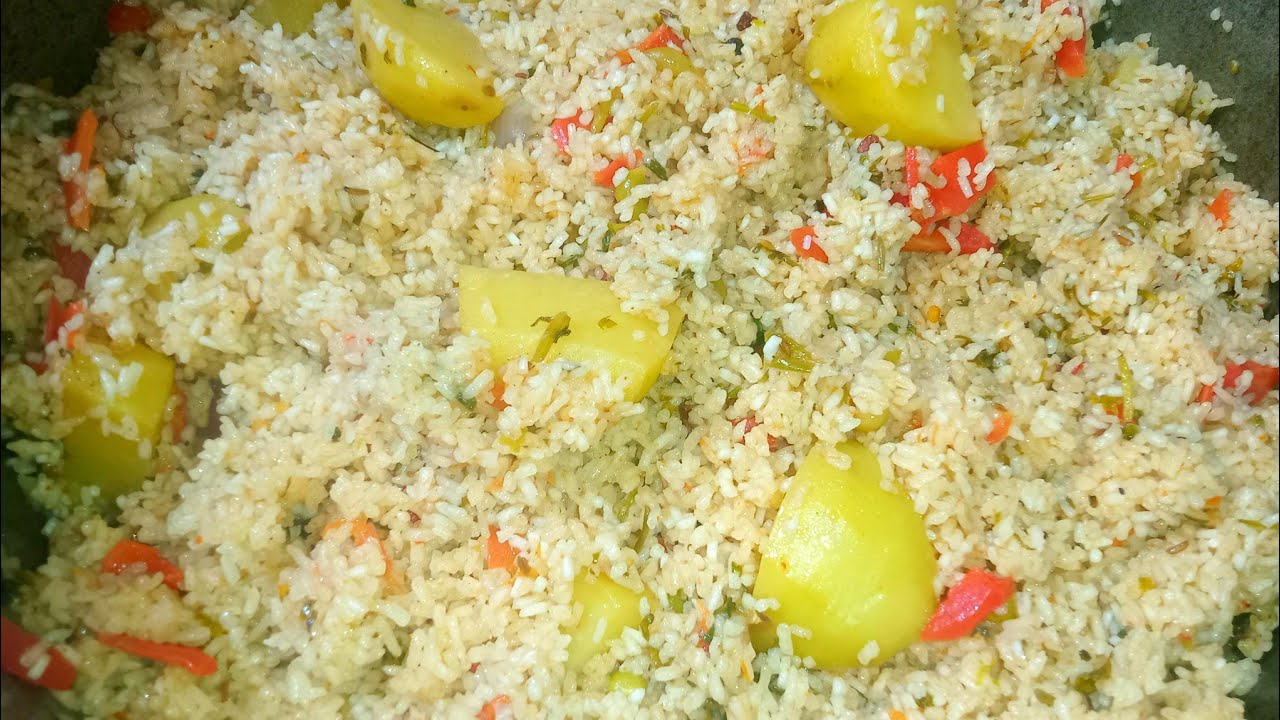 How to make Quick veges rice recipe - Ramzan ka lia best rice recipe -By Delicious Flavours